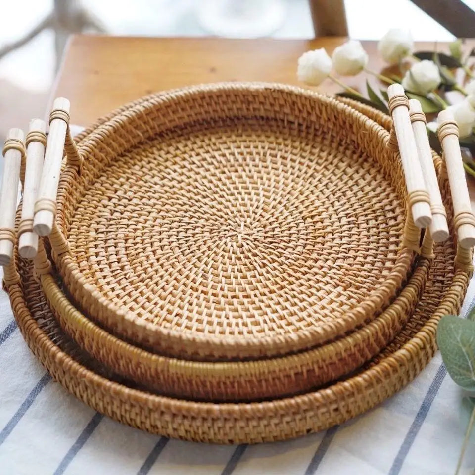 RattanTray - Rotan Decoratieve Tray