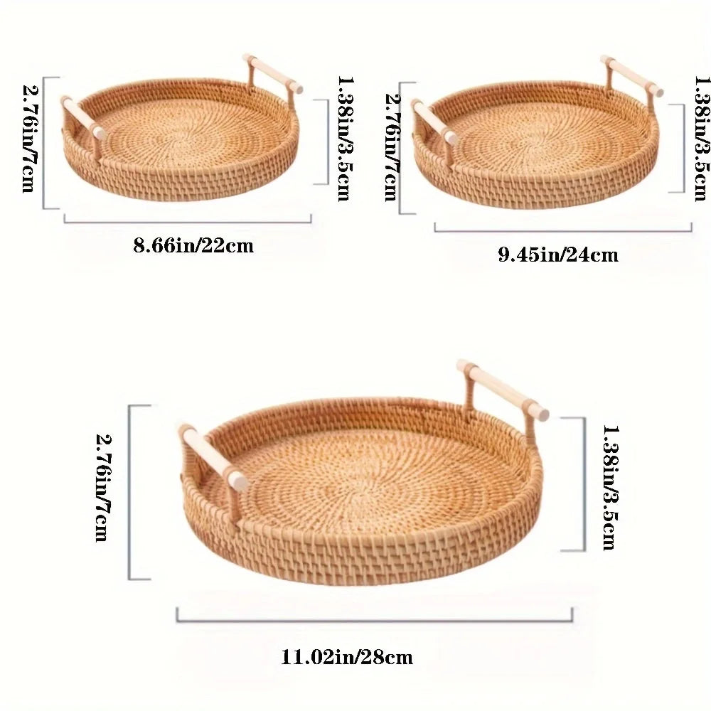 RattanTray - Rotan Decoratieve Tray