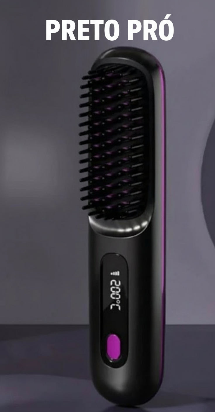 Escova Alisadora Portátil - BeautyMax Pro