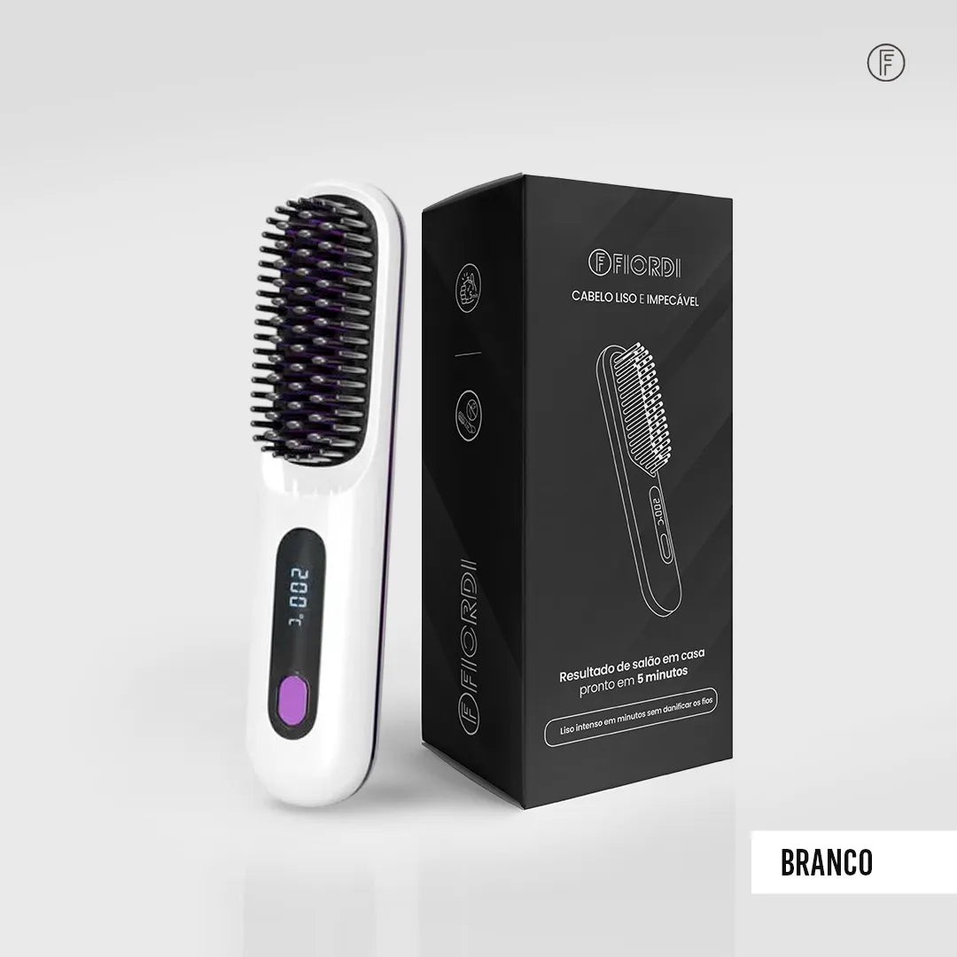 Escova Alisadora Portátil - BeautyMax Pro