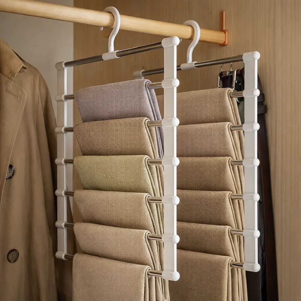 Opvouwbare Broekhanger – Ruimtebesparend & Sterk (1 stuk)