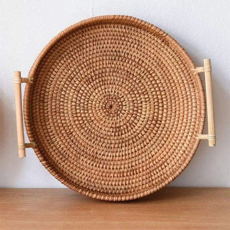 Handgemaakte Rotan Opbergmand met Deksel – Tijdloos Design