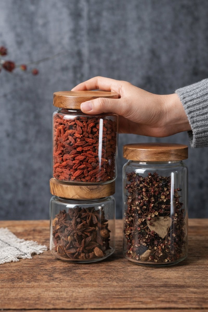 AromaSeal - Glazen Bewaarpot